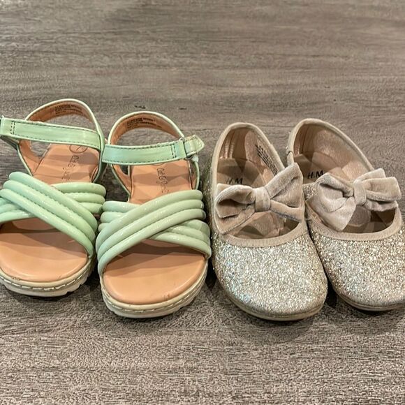 H&M bundle of shoes sandals/ ballerina flats size 7 - Picture 1 of 10